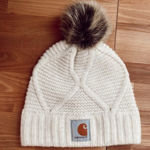 Adorable puff carhartt beanie OSFA
